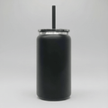 16oz Mirror Black Plated Tumbler