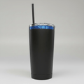 20oz Blue Plated Tumbler