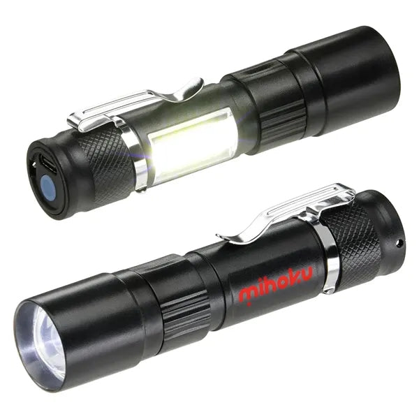 Sentinel Rechargeable COB Worklight & LED Flashlight