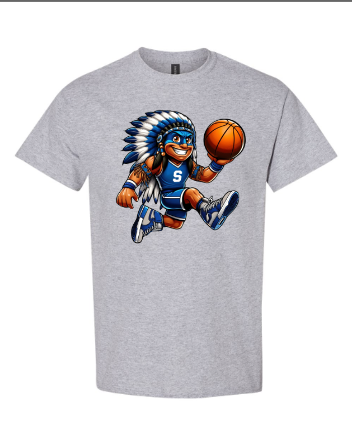 Steeleville Basketball Warrior T-Shirt