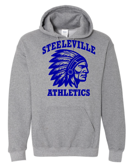 Steeleville Athletics - (Blue) Hoodie