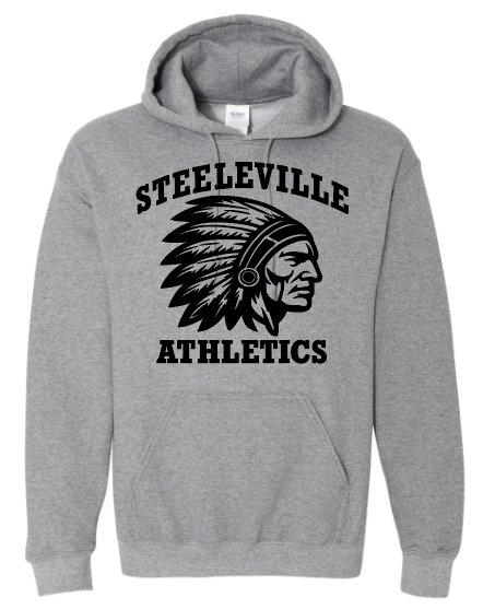 Steeleville Athletics - (Black) Hoodie