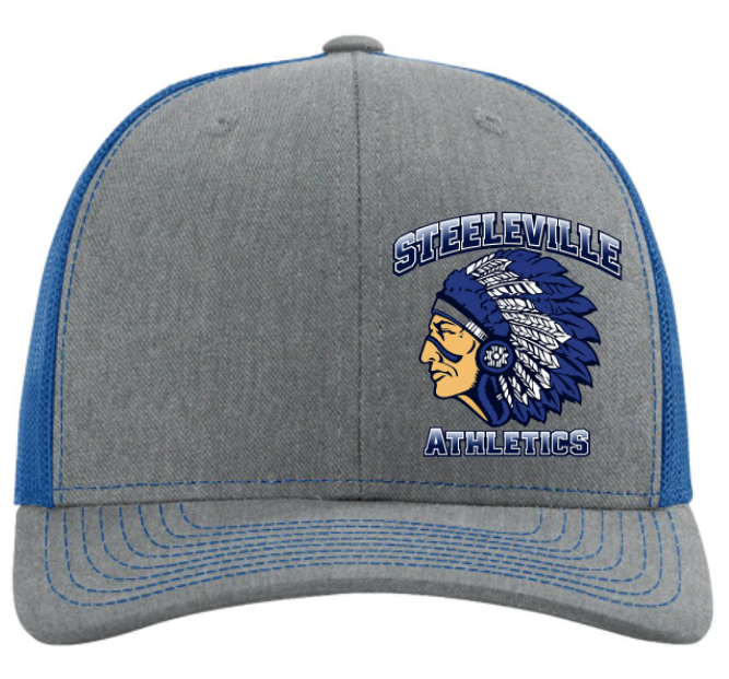 Steeleville Athletics - Warrior (Richardson 112 - Snapback Trucker Cap)