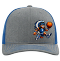 Steeleville Basketball Warrior  (Richardson 112 - Snapback Trucker Cap)